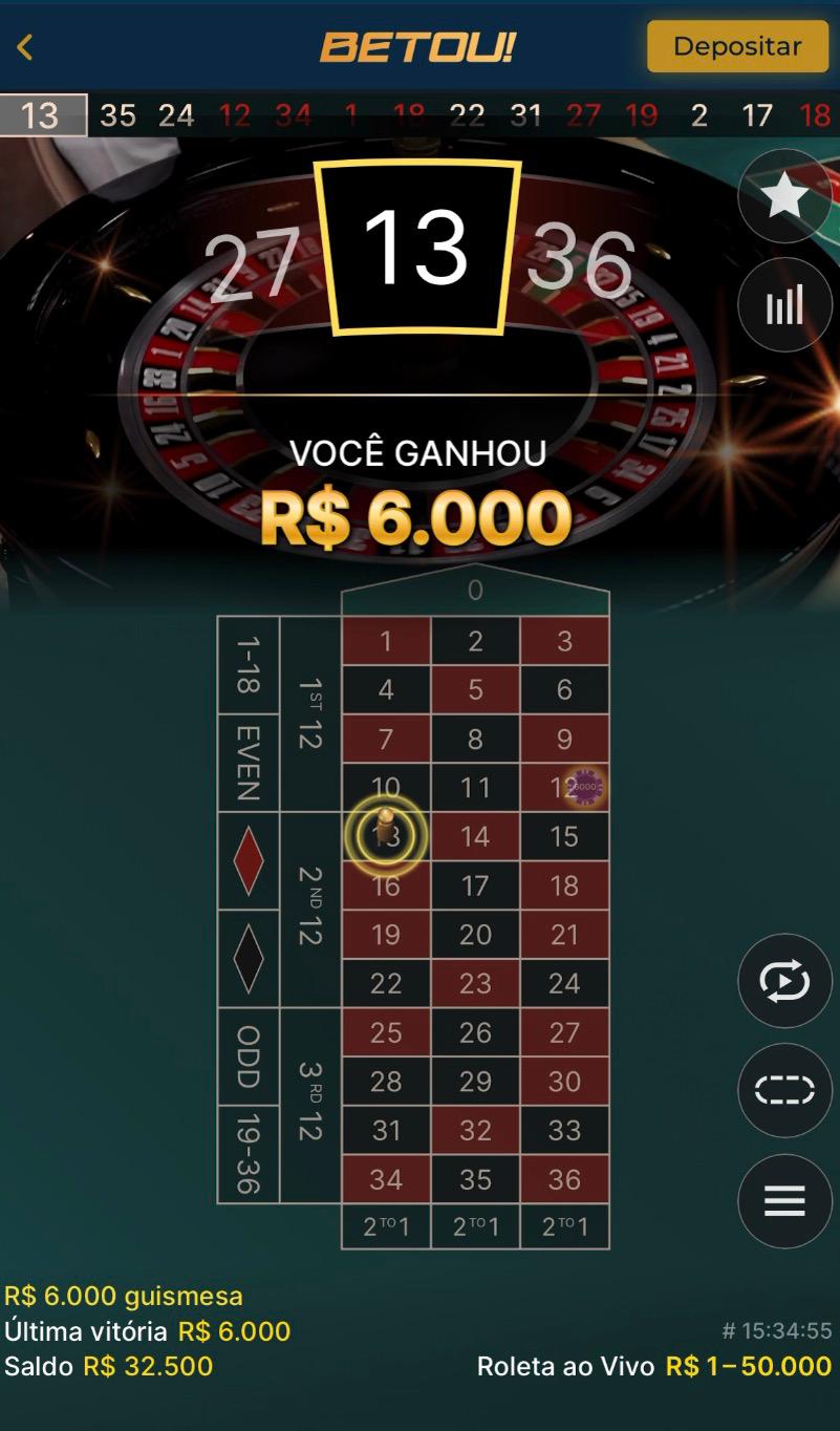 Vitória R$ 1.000 guismesa · Betou!